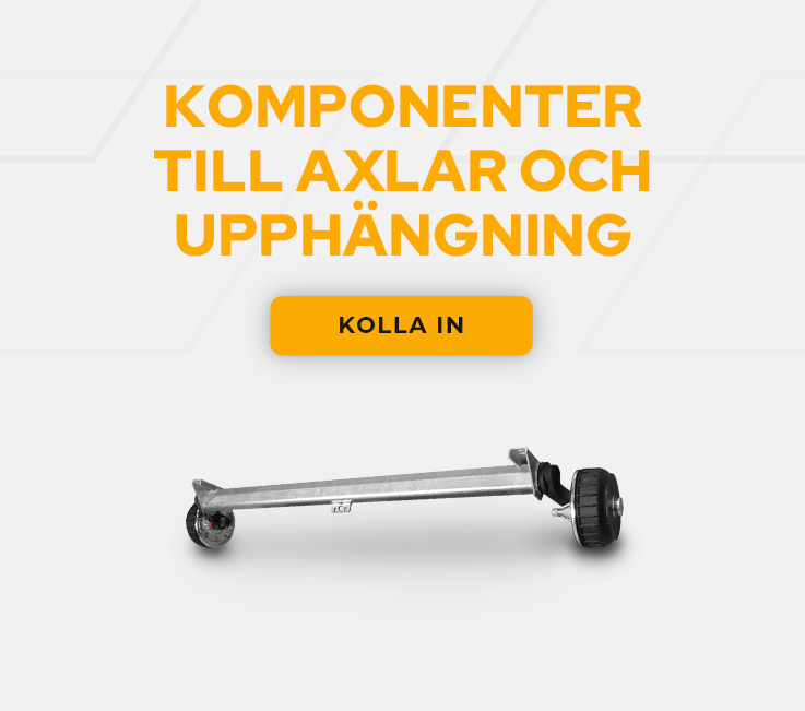 Axlar och upphängningskomponenter
